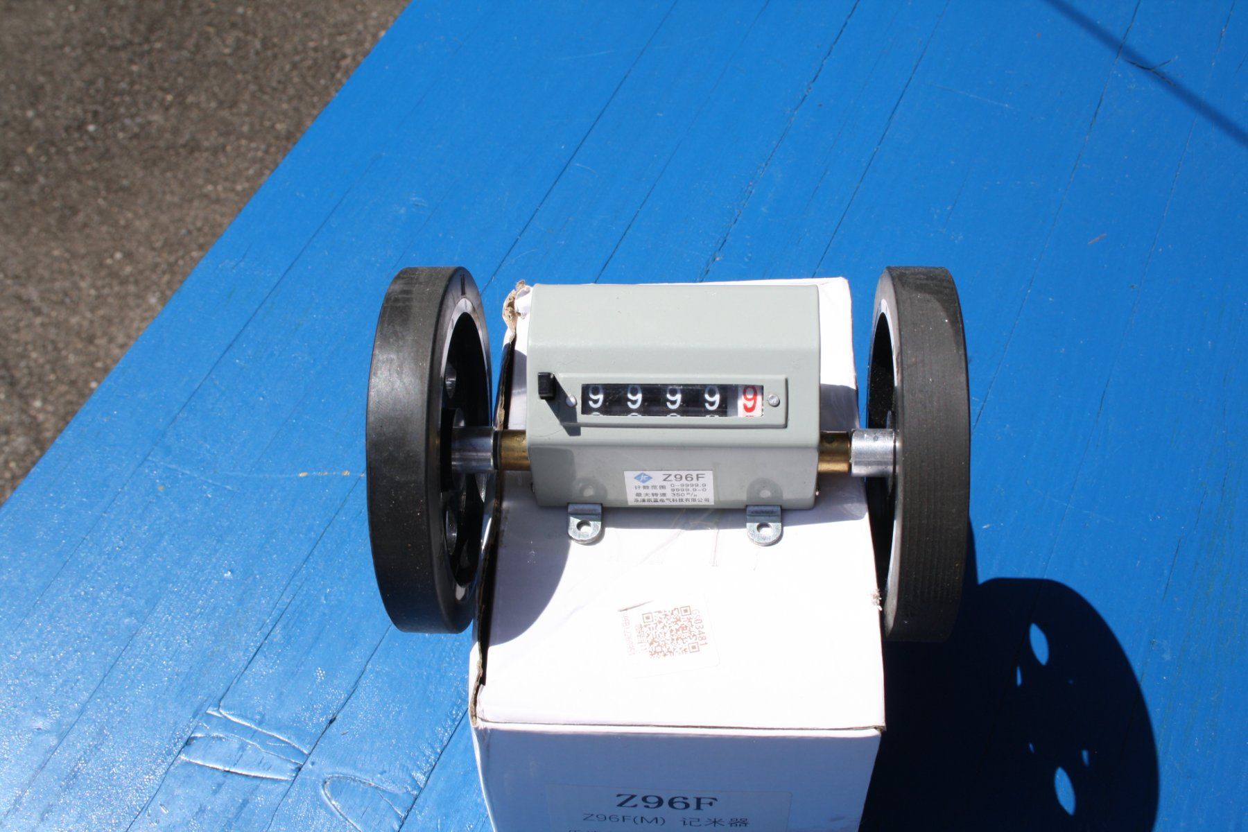 Messen: LÄNGENZÄHLER MIT MESSRAD ROLLENZÄHLER METER – Gebraucht aus Wauwil von Pneuedy 3