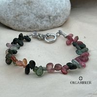 Turmaline Armband by Olga Ribler Silber 925