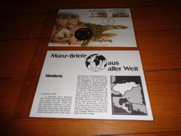 Münzbrief Honduras