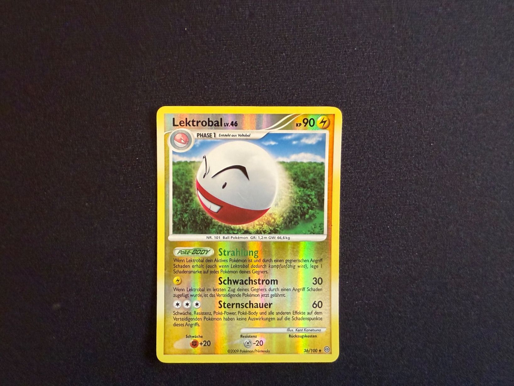 Pokémon Carte collezionabili: Lektrobal / 34/100 – Usato da Zürich venduto da mountainwizard00