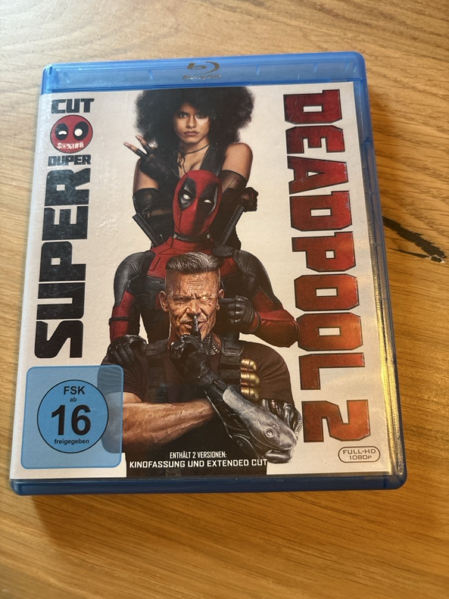 Tutti i DVDs: Deadpool 2 - Super Cut Blu-ray  – Usato da Meiringen venduto da sam_m589
