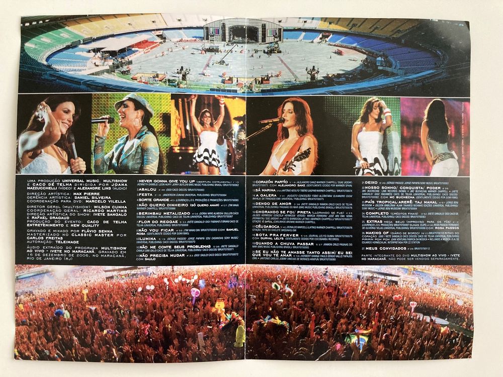 Ivete Sangalo Multishow Ao Vivo Ivete No Maracana DVD Kaufen auf