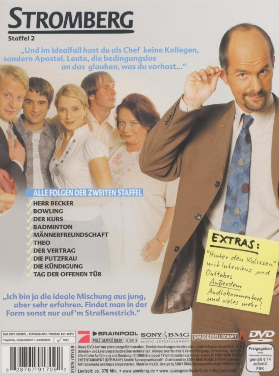 Tutti i DVDs: Stromberg: Staffel 2 - 2DVD – Nuovo e nell'imballaggio originale da Steinhausen venduto da Vilivinili 1