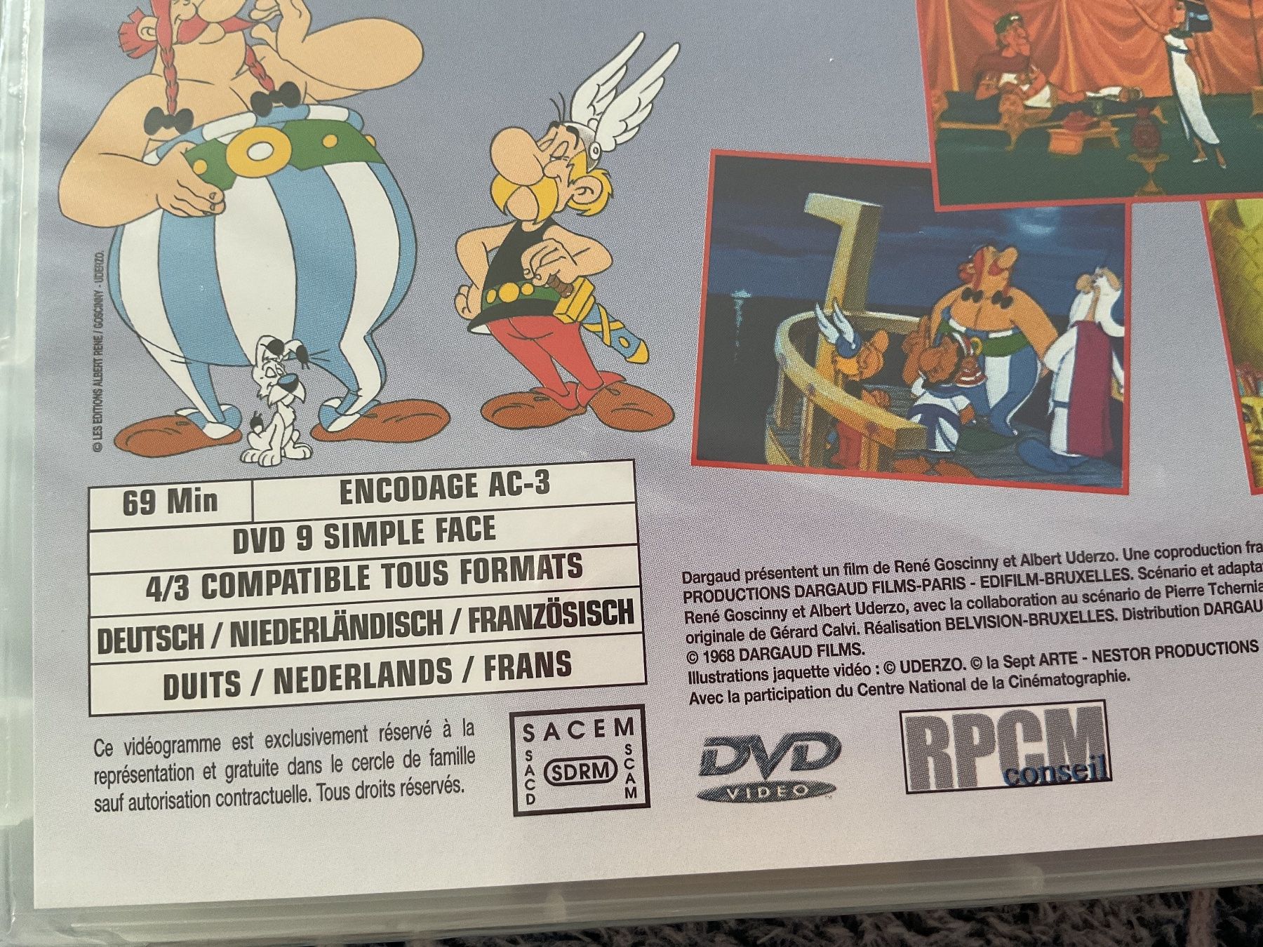 Tutti i DVDs: DVD Asterix + Cléopâtra , Neu – Nuovo e nell'imballaggio originale da Icogne venduto da Juka 3