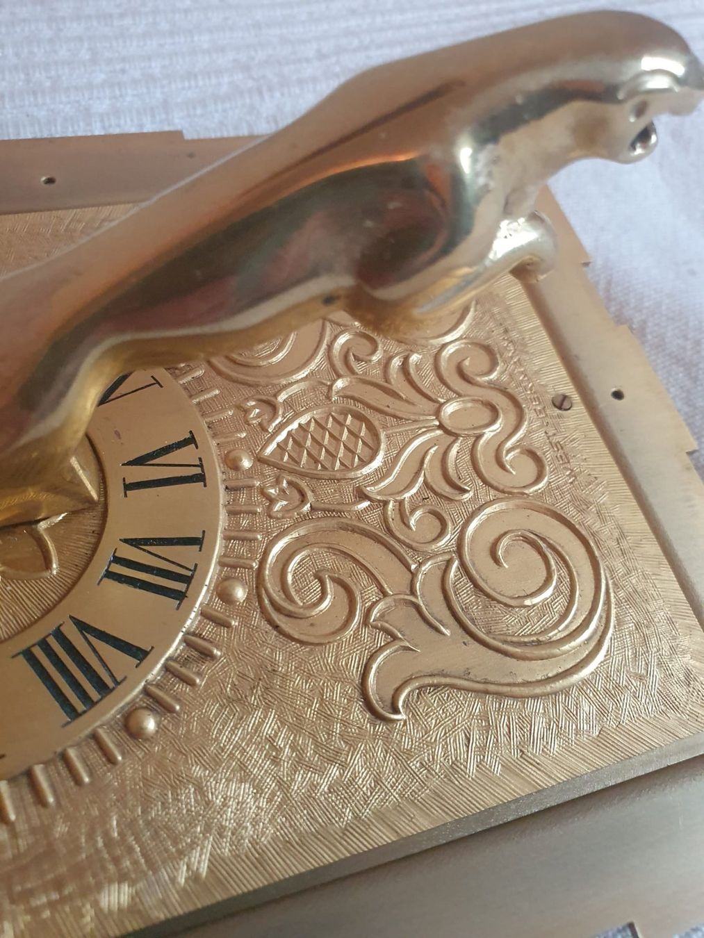 Accessori per altri veicoli: Jaguar Kühlerfigur auf Messingplatte – Usato da Basel venduto da FirstClass4000 1