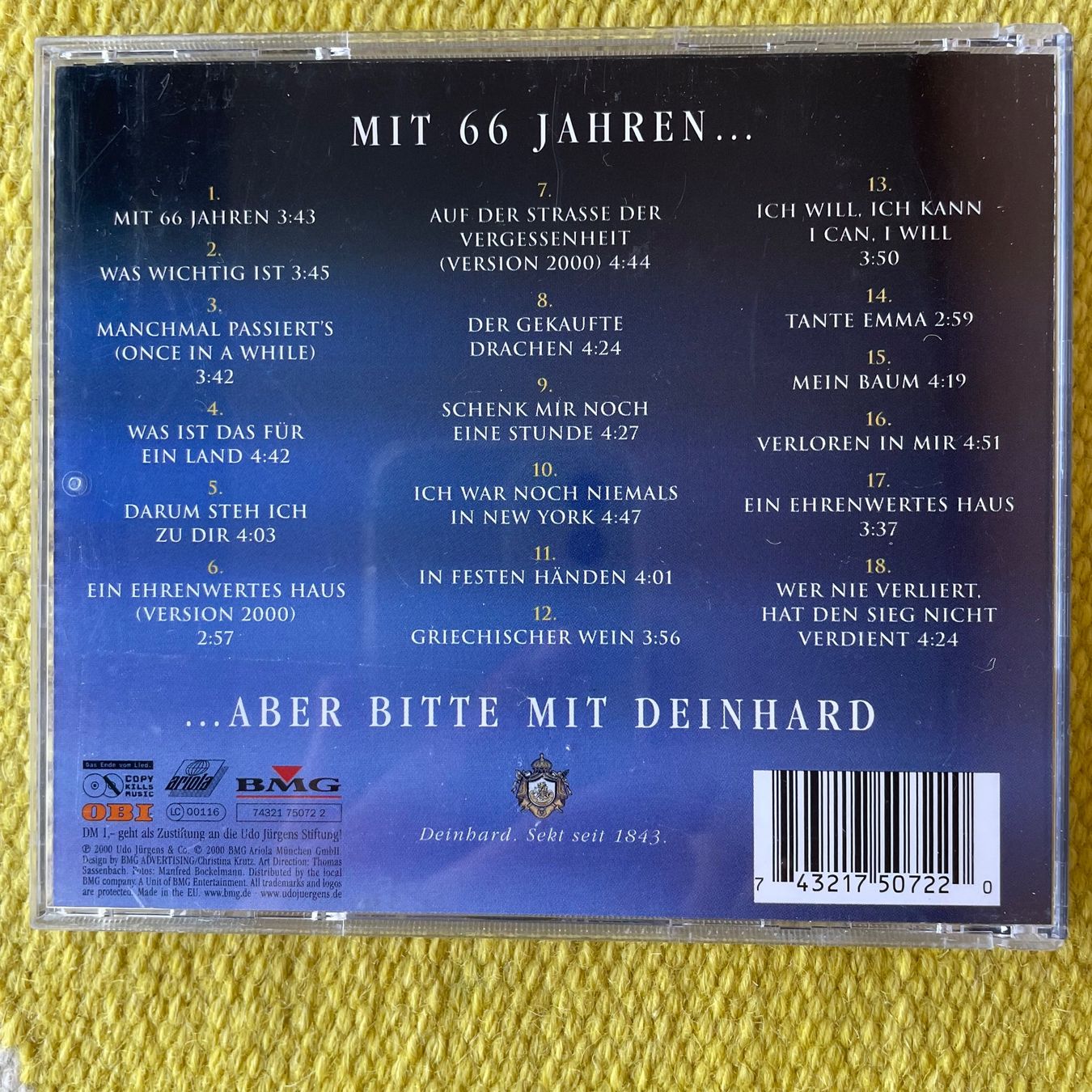 CD: UDO JÜRGENS-Mit 66 Jahren – Usato da Rorschacherberg venduto da CD-Roli 1