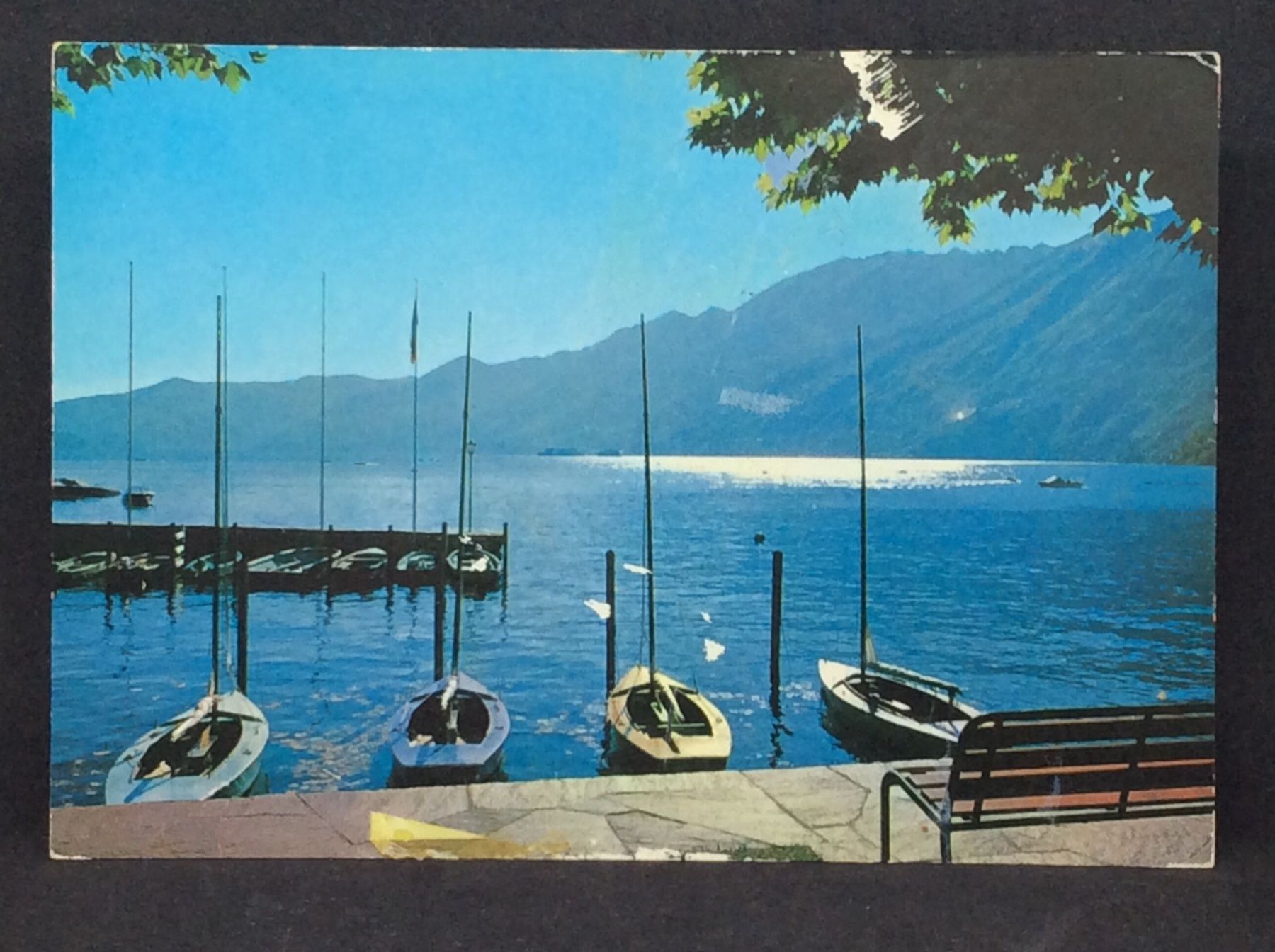 Cartoline postali: Ascona (Lago Maggiore) – Usato da Widnau venduto da Brusi9