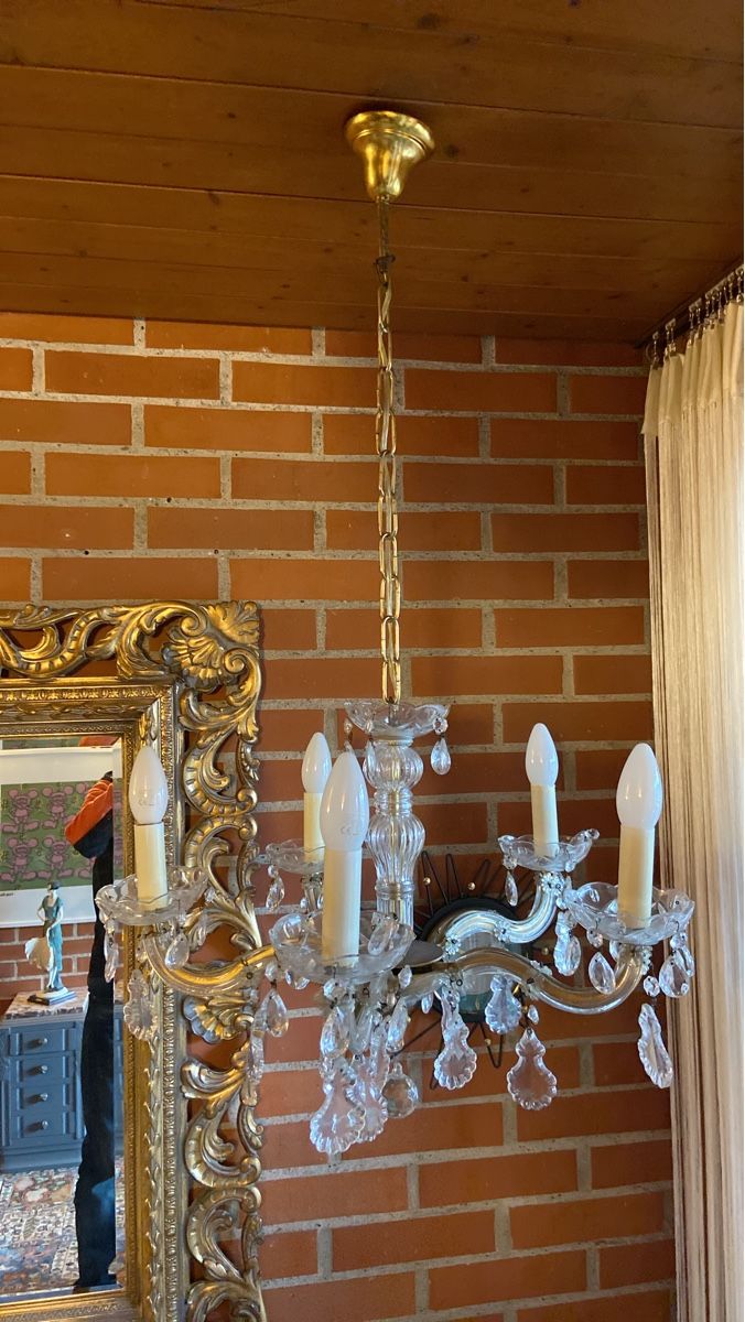 Lampadari & plafoniere: Elegante Kristall-Lampe – Usato da Oberwil BL venduto da hr237
