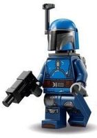 Lego Mandalorian Warrior Minifigur sw1345 inkl. Blaster