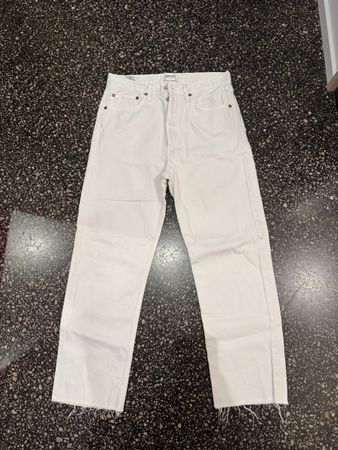 Agolde white jeans size 26