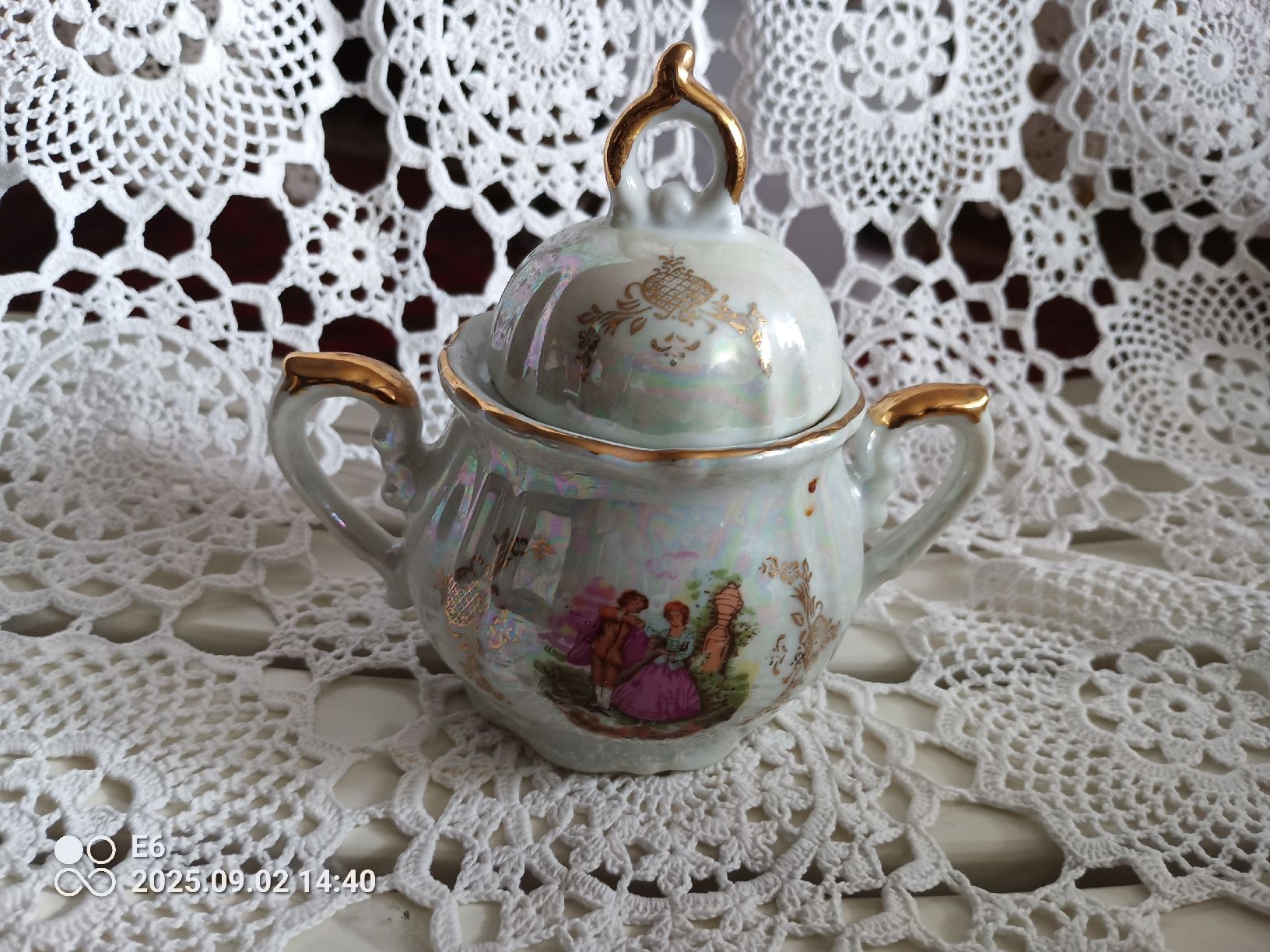 Set di piatti: Herziger Mocca-Service 16teilig – Usato da Zürich venduto da Mitzi6 7