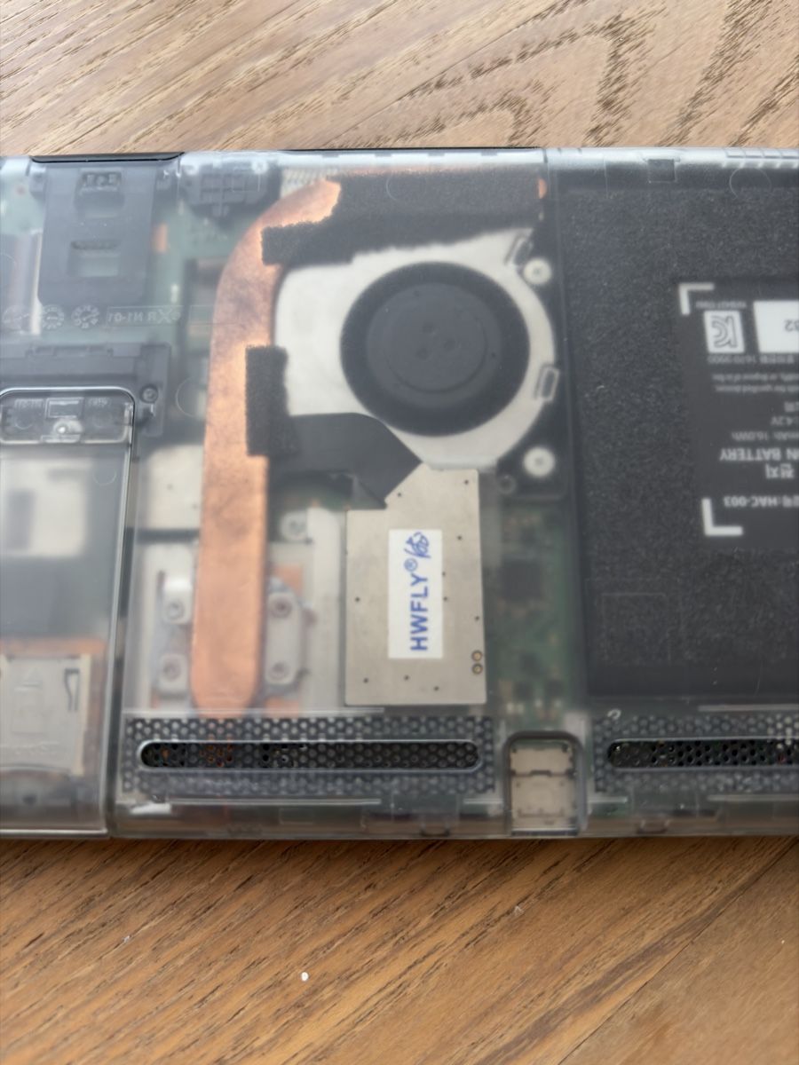Nintendo Console: Nintendo Switch V2 Mariko Clear Mod – Modchip  – Usato da Magden venduto da whosnipedmyass 5
