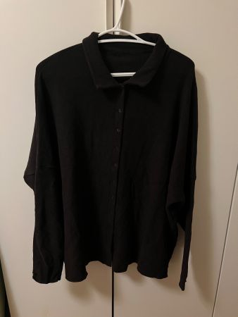 Album de Famiglia Cardigan Braun mit Knopfleiste Grösse L