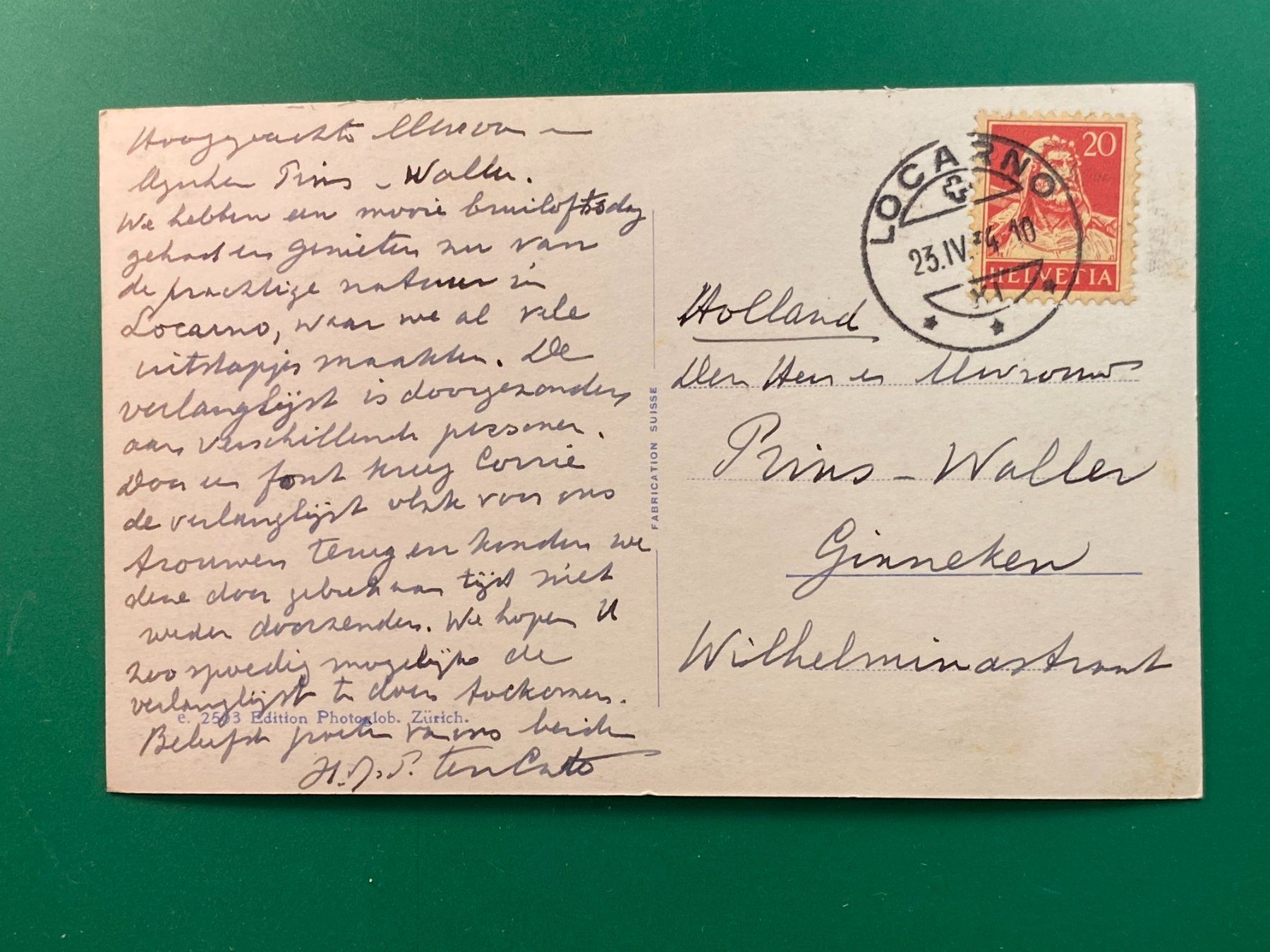 Cartoline postali: Ronco s. Ascona – Usato da Steg VS venduto da danwer74 1