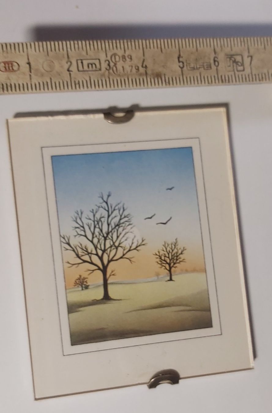 Poster & Bilder: Bildli klein, 4er Set, Baum und Katze – Gebraucht aus Greppen von 86Sina 2
