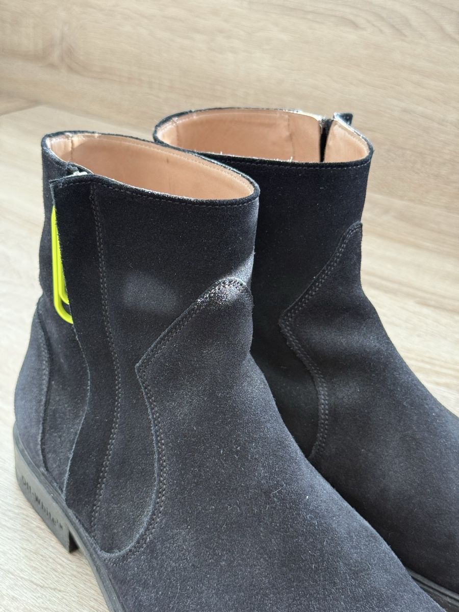 Off-White Scarpe da uomo: Off-White Boots Suède | Pointure 42 | Virgil Abloh | tromb – Usato da Genève venduto da sst_nv8c 7