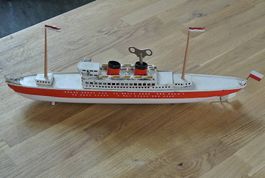 Blechschiff, Dampfer, Arnold, Blechspielzeug