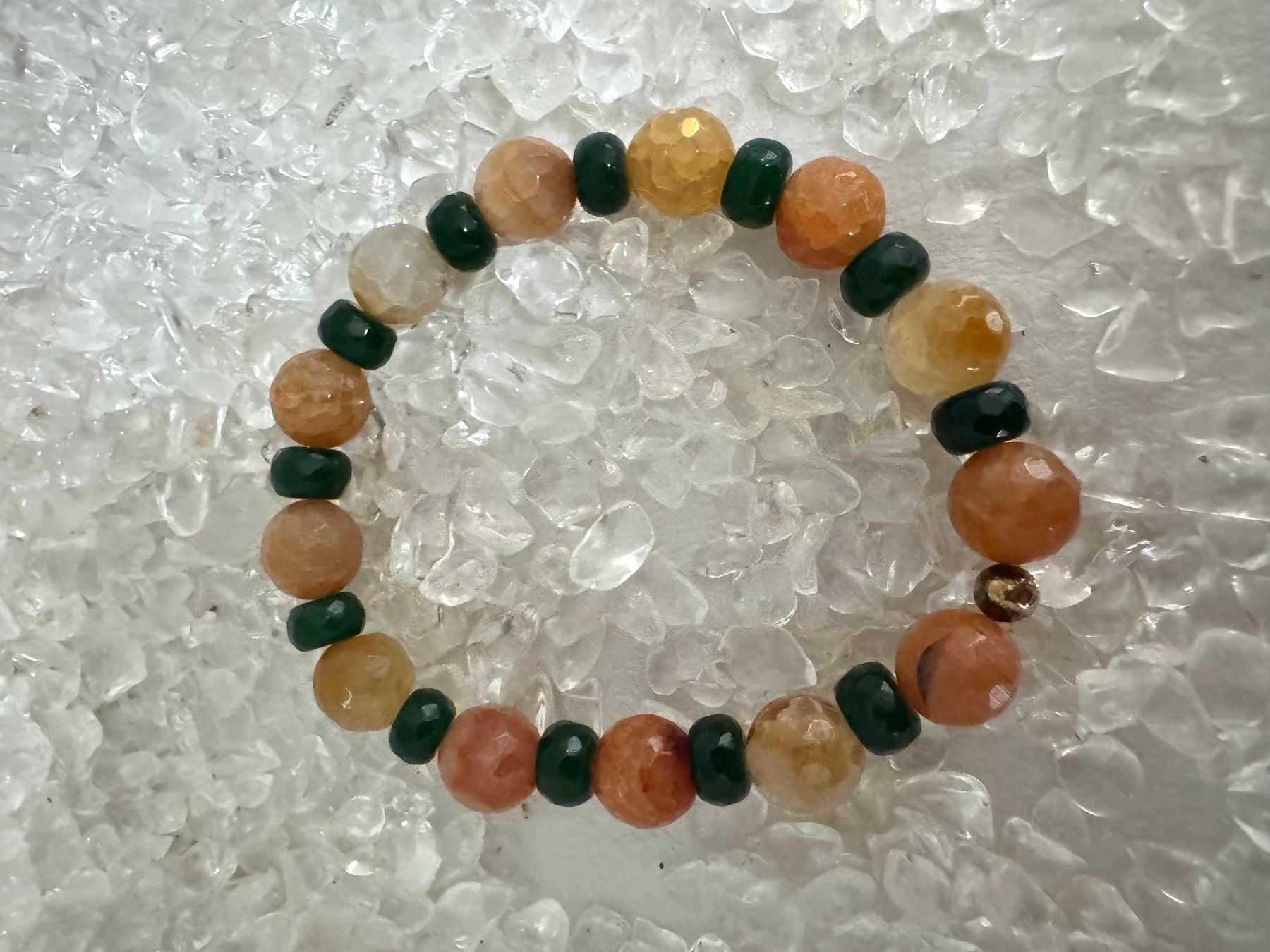 Armbänder & -reifen: Armband Smaragd, Achat. – Neu (gemäss Beschreibung) aus Biberist von tl-schmuck