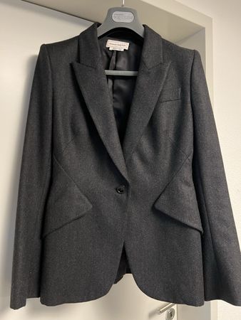 Alexander McQueen Wollblazer, Grösse IT 44. Neuwertig