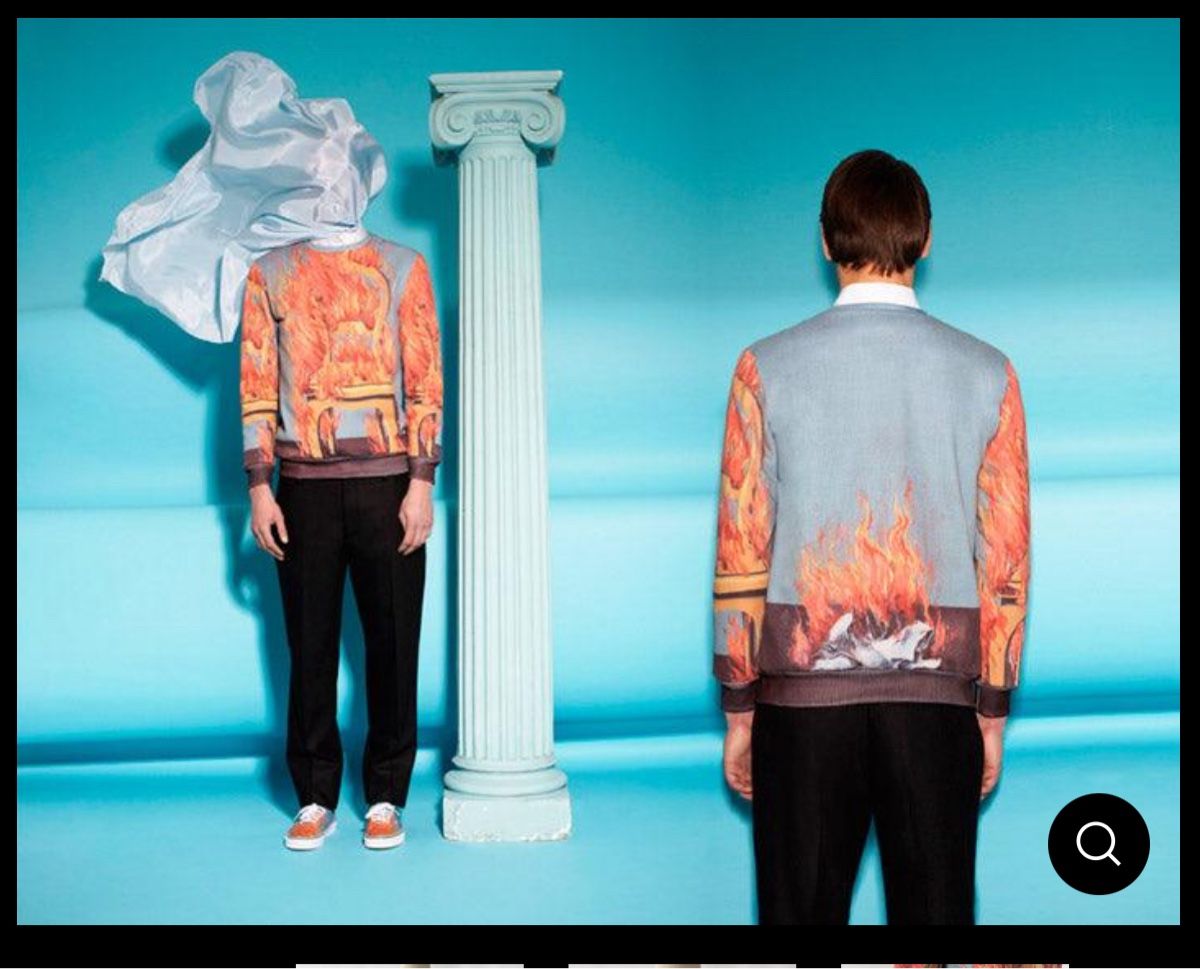 Maglioni & Felpe: OPENING CEREMONY & RENE MAGRITTE Sweater  – Usato da Emmen venduto da Avviivva_Com2023 8