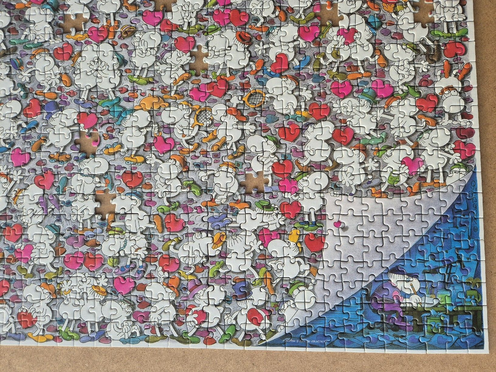 Puzzle: Mordillo Puzzle "With Love" mit Fehlteilen – Usato da Wernetshausen venduto da cmmj2022 7