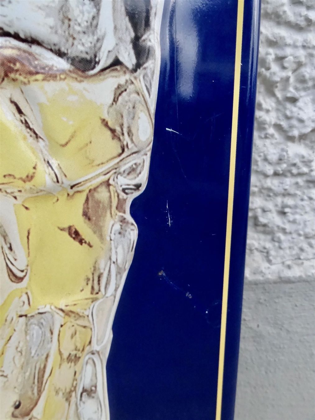 Feldschlösschen Insegne: BLECHSCHILD SCHILD BIER FELDSCHLÖSSCHEN ICE BEER WERBESCHILD – Nuovo e nell'imballaggio originale da Kerzers venduto da bottlesandboxes 5