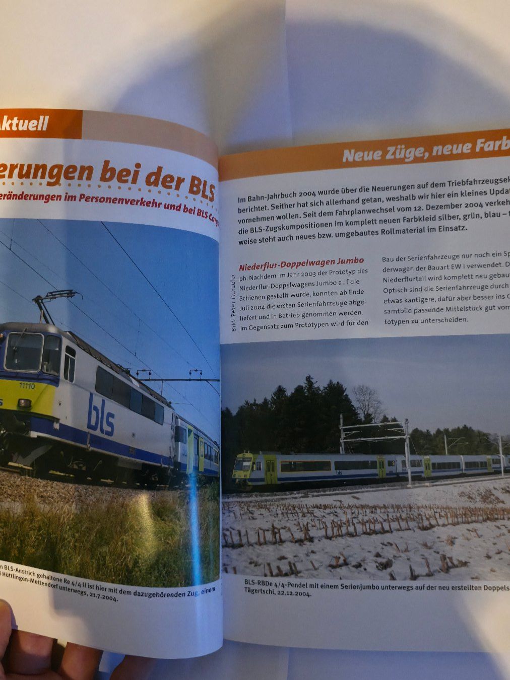 Livres: Bahn-Jahrbuch Schweiz 2005 – D'occasion à Hochdorf par marcosfreizeit 2
