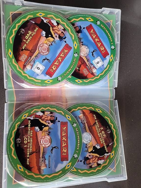 Tutti i DVDs: Geschenkbox DVD+CD Yakari – Usato da Stäfa venduto da Arjen2011 1