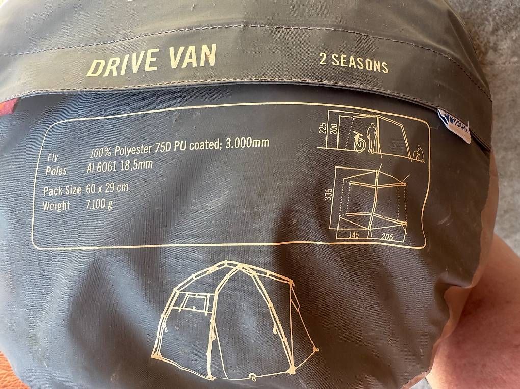 Vaude Auvents & marquises: Zelt Vaude Drive Van – D'occasion à Wengi b. Büren par inchiquin 3