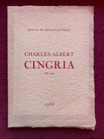 Charles-Albert Cingria - 1883-1954 / 1966