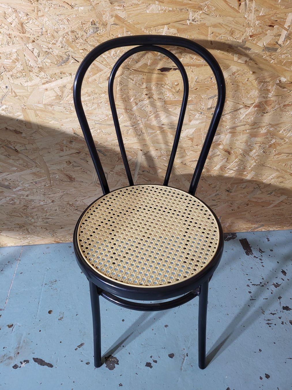 Set di tavolo e panche: Bistrotisch Marmor Ø 89 cm mit 2 Stühlen – Usato da Brügg BE venduto da POU-BELLE 5