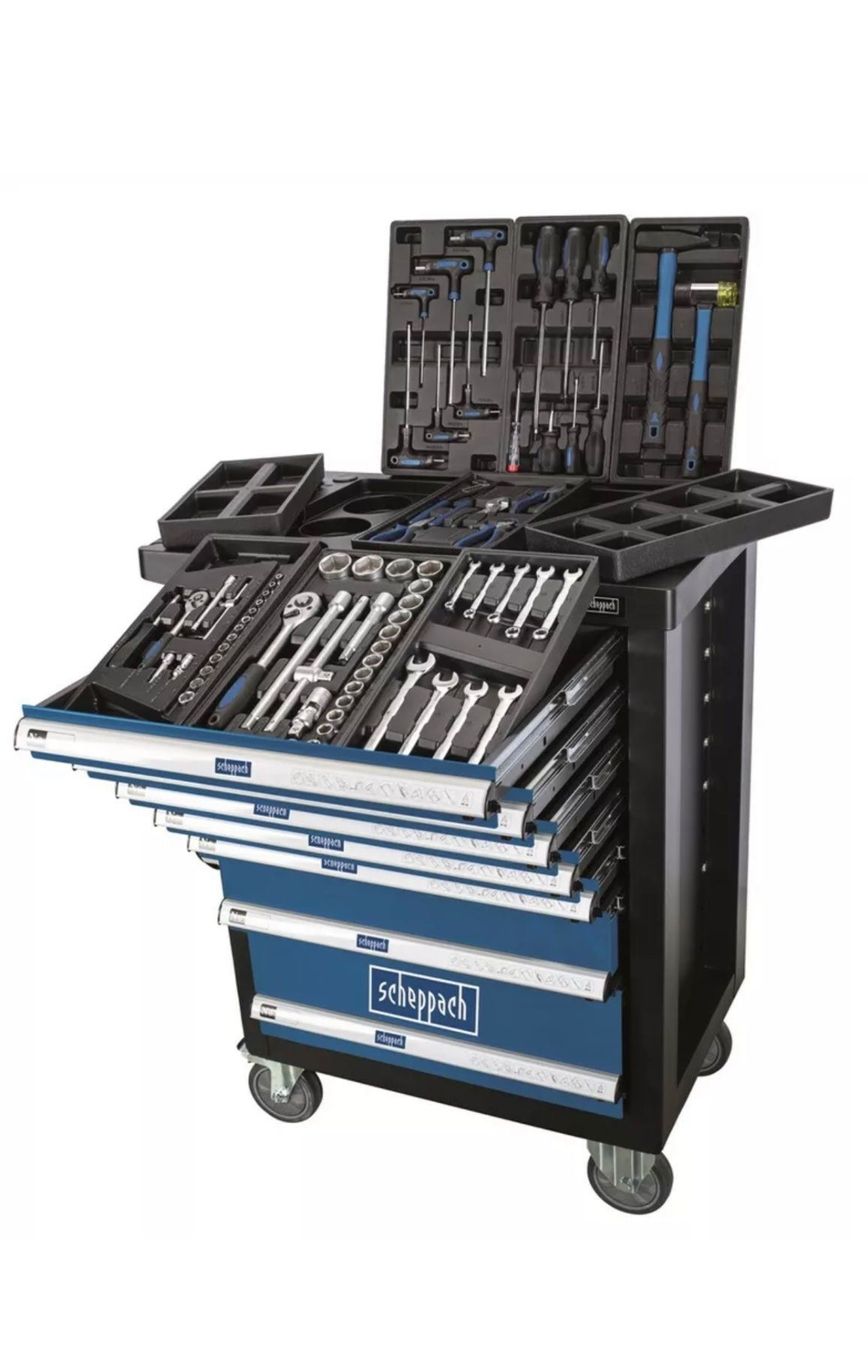Scheppach Tutti gli attrezzi: +Scheppach TW1100 Werkstattwagen bestückt – Nuovo e nell'imballaggio originale da Amriswil venduto da JaJa-Express 4