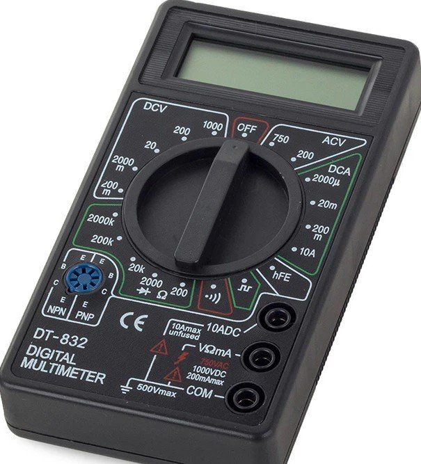 Misurare: Multimeter digital  Spannungsprüfer DT-832 – Nuovo e nell'imballaggio originale da St. Gallen venduto da schnaeppchen-preise 1