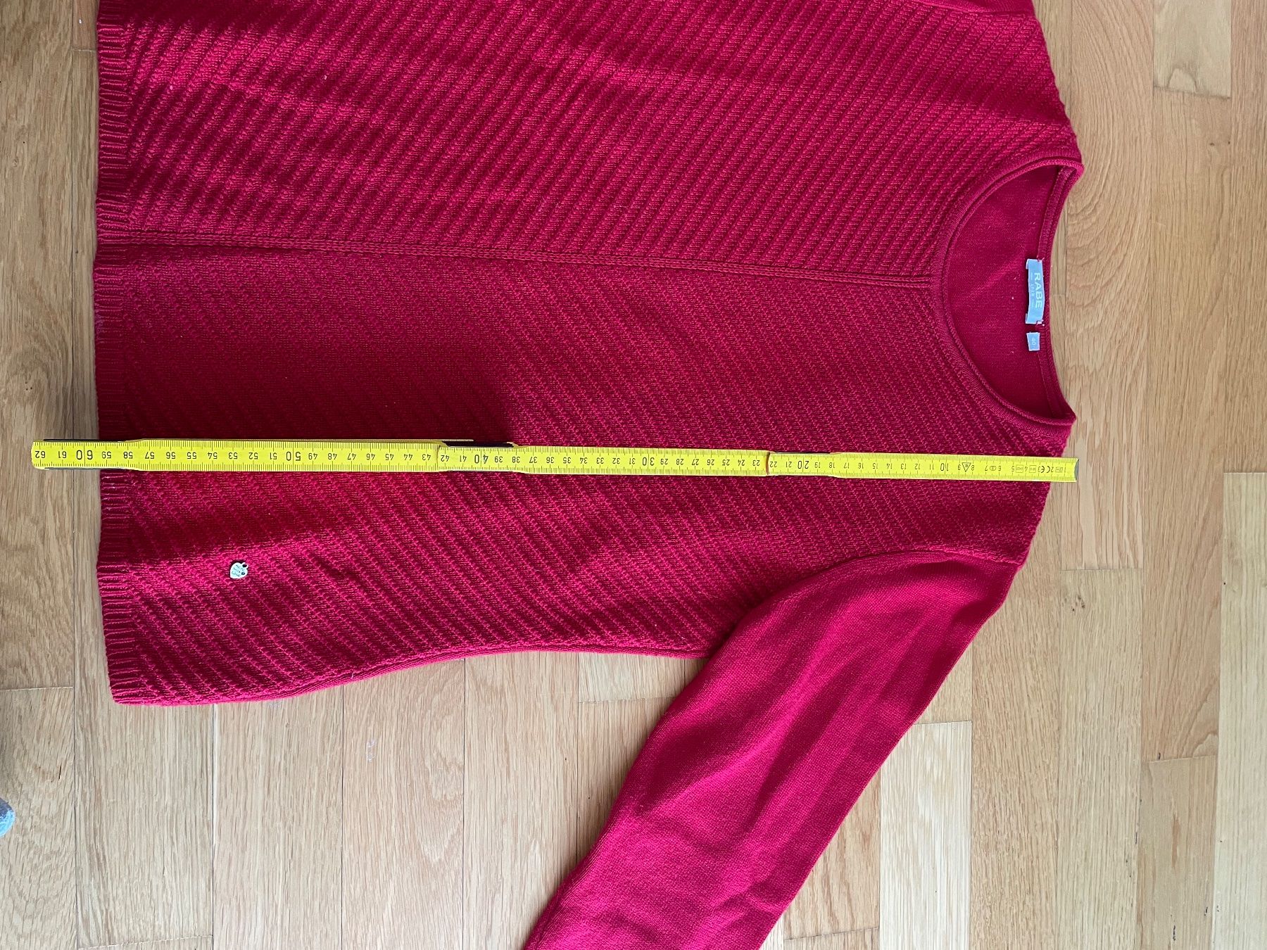Rabe Pullover & Sweatshirts: Strickpullover Gr. 40, rot – Gebraucht aus Opfikon von janineschlosser 3