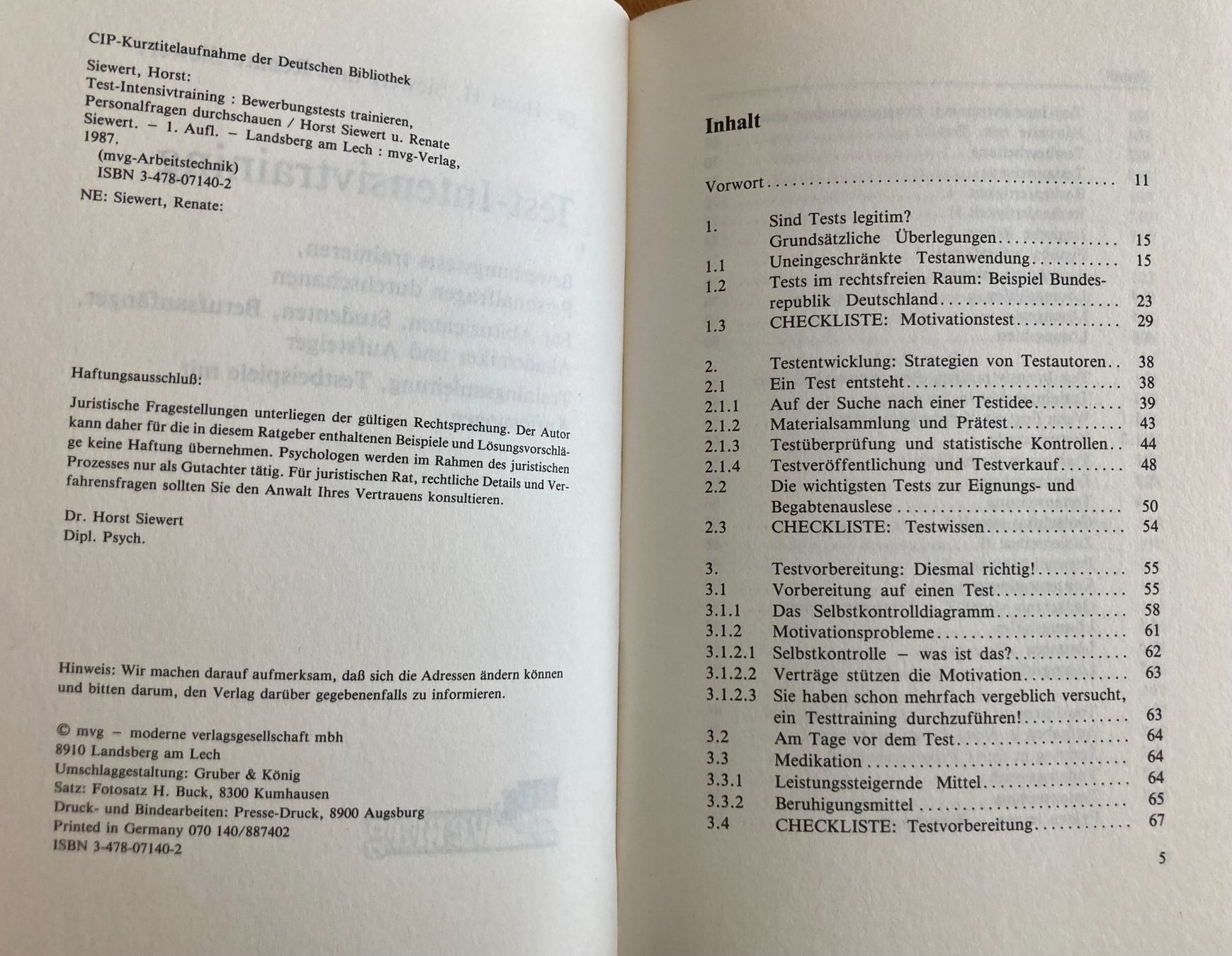Libri: TEST-INTENSIV TRAINING (Buch) – Usato da Eglisau venduto da Shoprabbit 1