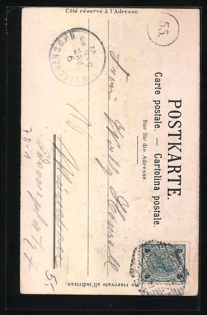 Cartoline postali: Zürich, Schweizer Wappen, Luzern, Bern, – Usato da Berlin venduto da bartko-reher 1