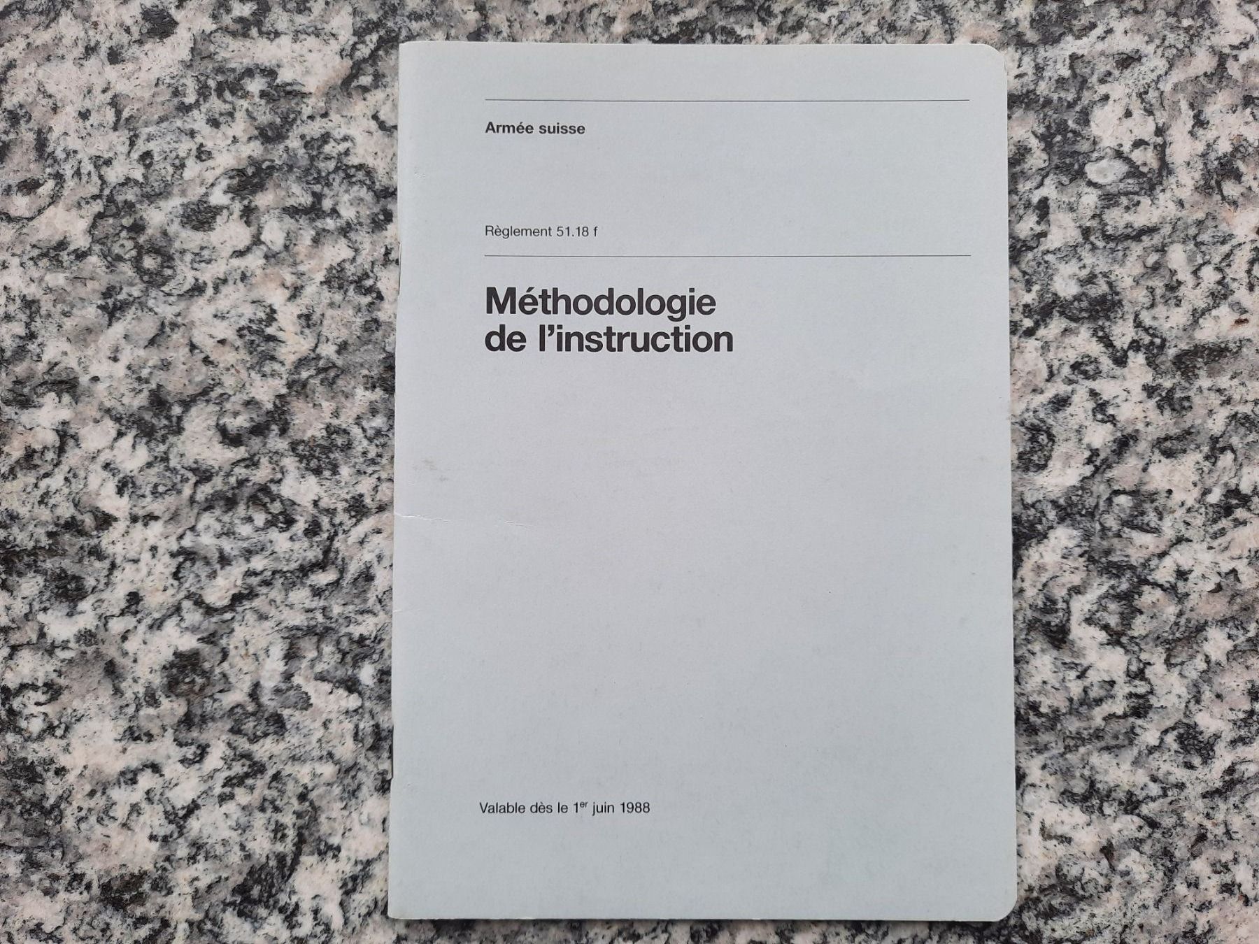 Bücher: Méthodologie de l'instruction – Gebraucht aus Ruswil von Sammlergeist