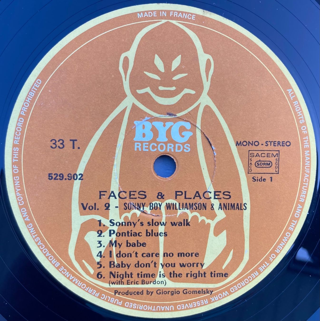 Schallplatten: SONNY BOY WILLIAMSON + ANIMALS - SONNY BOY WILLIAMSON + ANIM – Gebraucht aus Poliez-Pittet von Newtown-Records 2