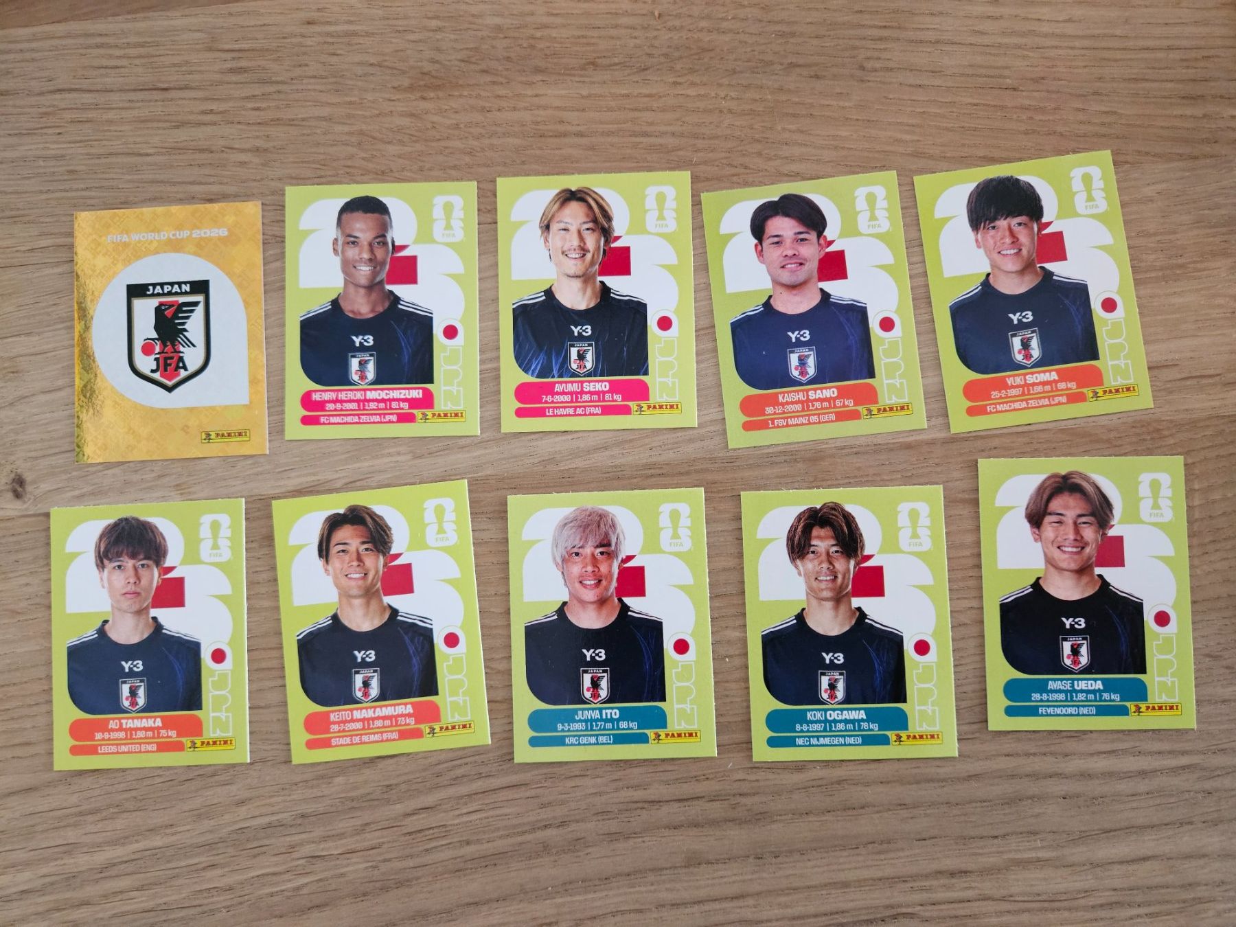 Panini Carte collezionabili: Panini WM 2026 JPN – Nuovo (secondo la descrizione) da Villars-sur-Glane venduto da Bolinot
