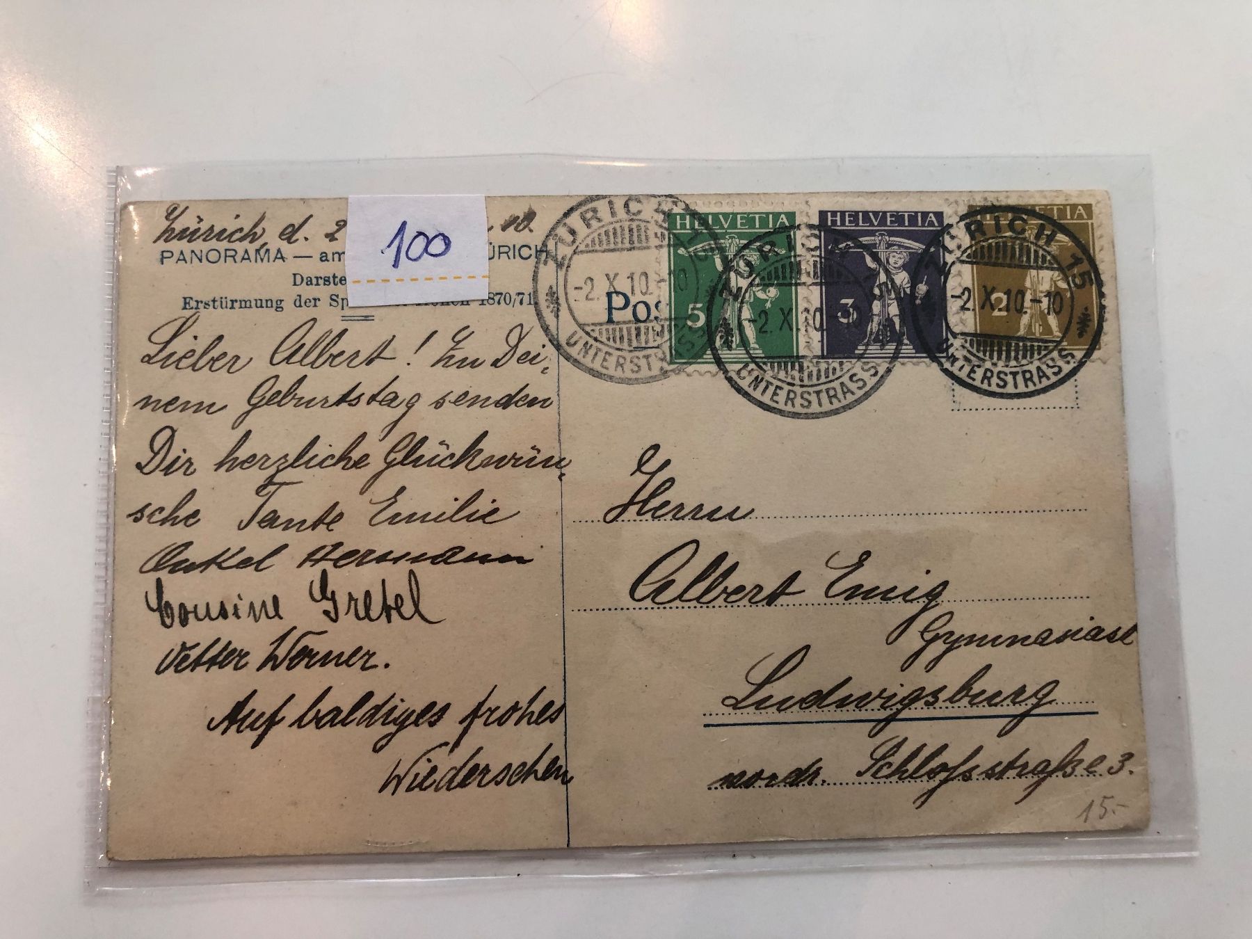 Alle Briefmarken: Sammelschatz MILITÄR ab 1890 – Gebraucht aus Lufingen von Rac0 3