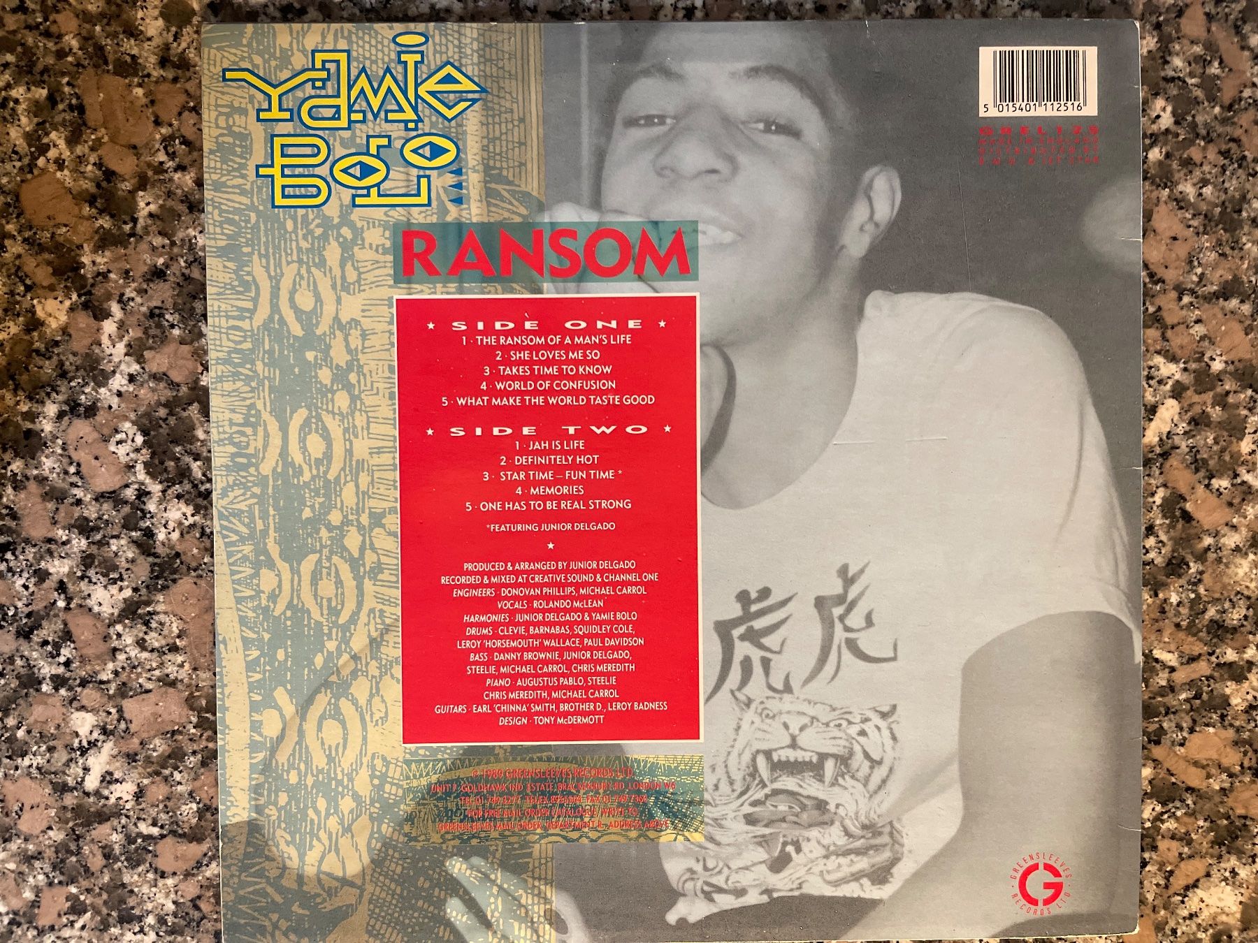 Dischi in vinile: S1639/Yamie Bolo - Ransom – Usato da Frutigen venduto da Philippe_jsp 1