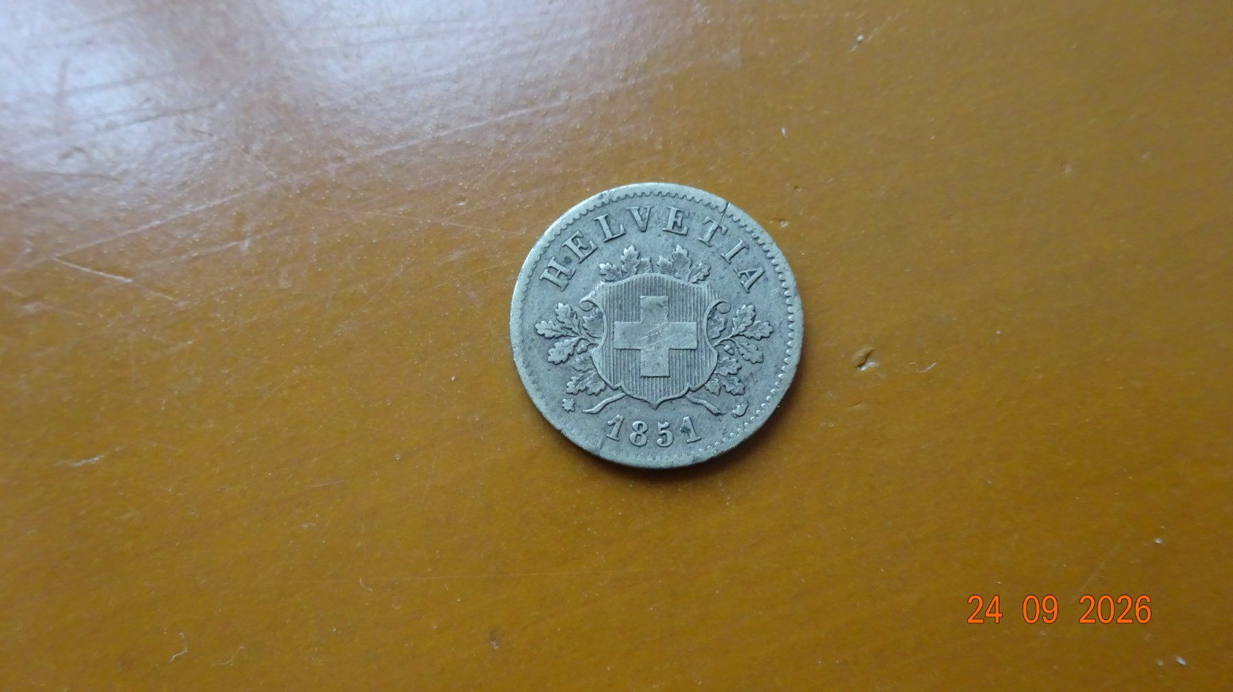 Toutes les monnaies: 10 Rappen 1851 Billon – D'occasion à Bassecourt par maxibog