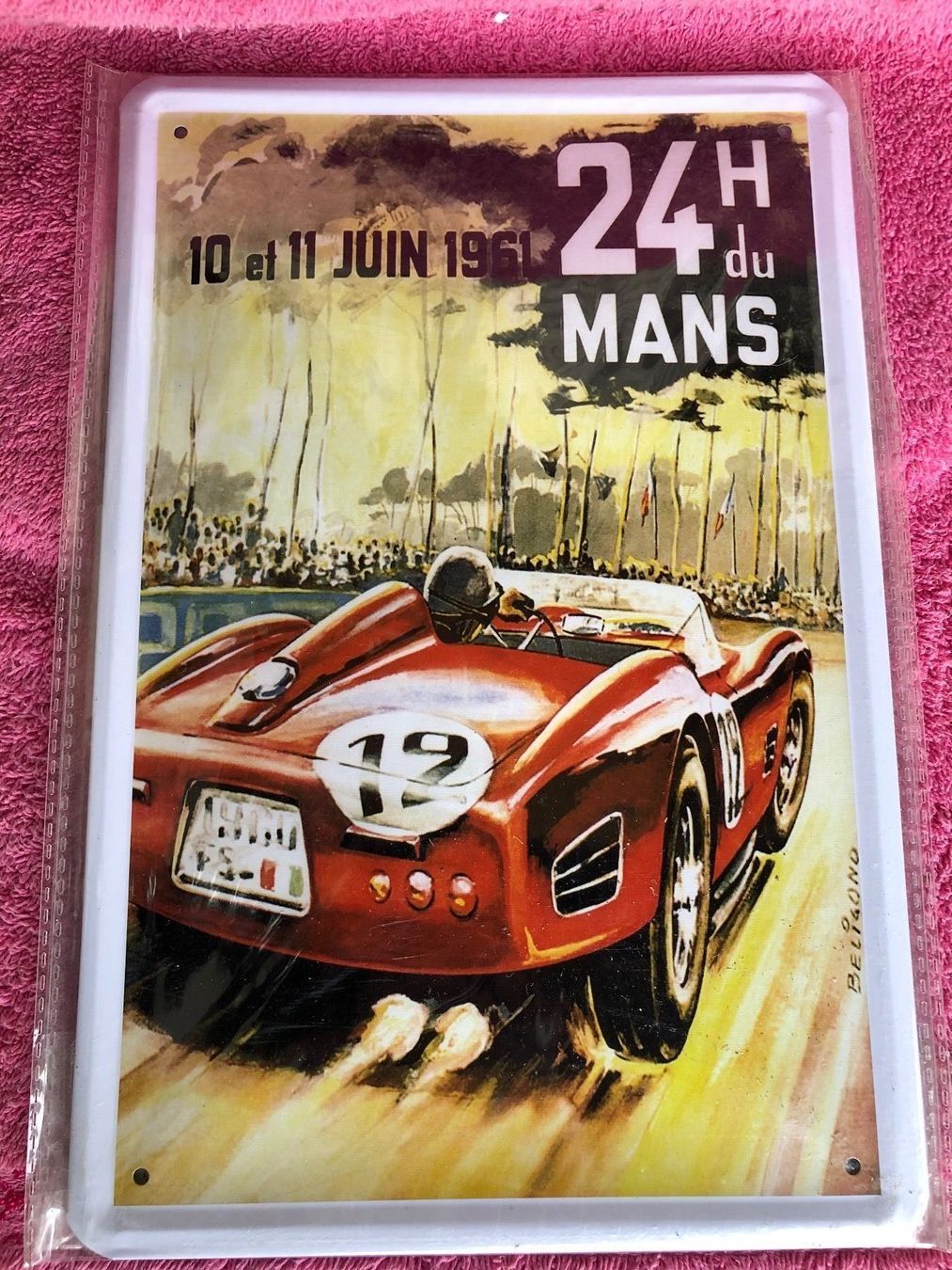 Insegne: 24h Le Mans Grand Prix 1961 classic – Nuovo (secondo la descrizione) da Reinach AG venduto da rares75