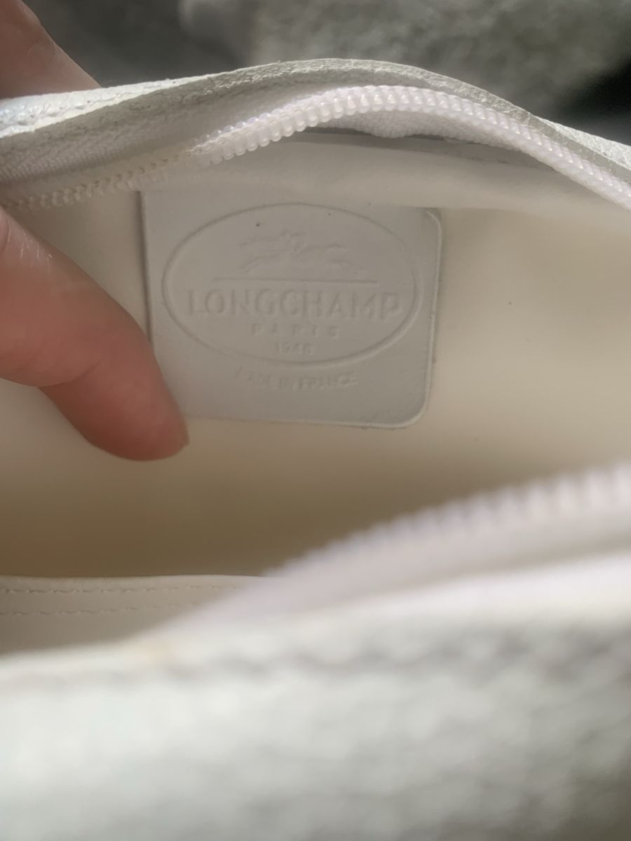 Longchamp Sonstige Kleidung & Accessoires: Sac Longchamp blanc cuir   – Gebraucht aus Lausanne von eri_wtq8 3
