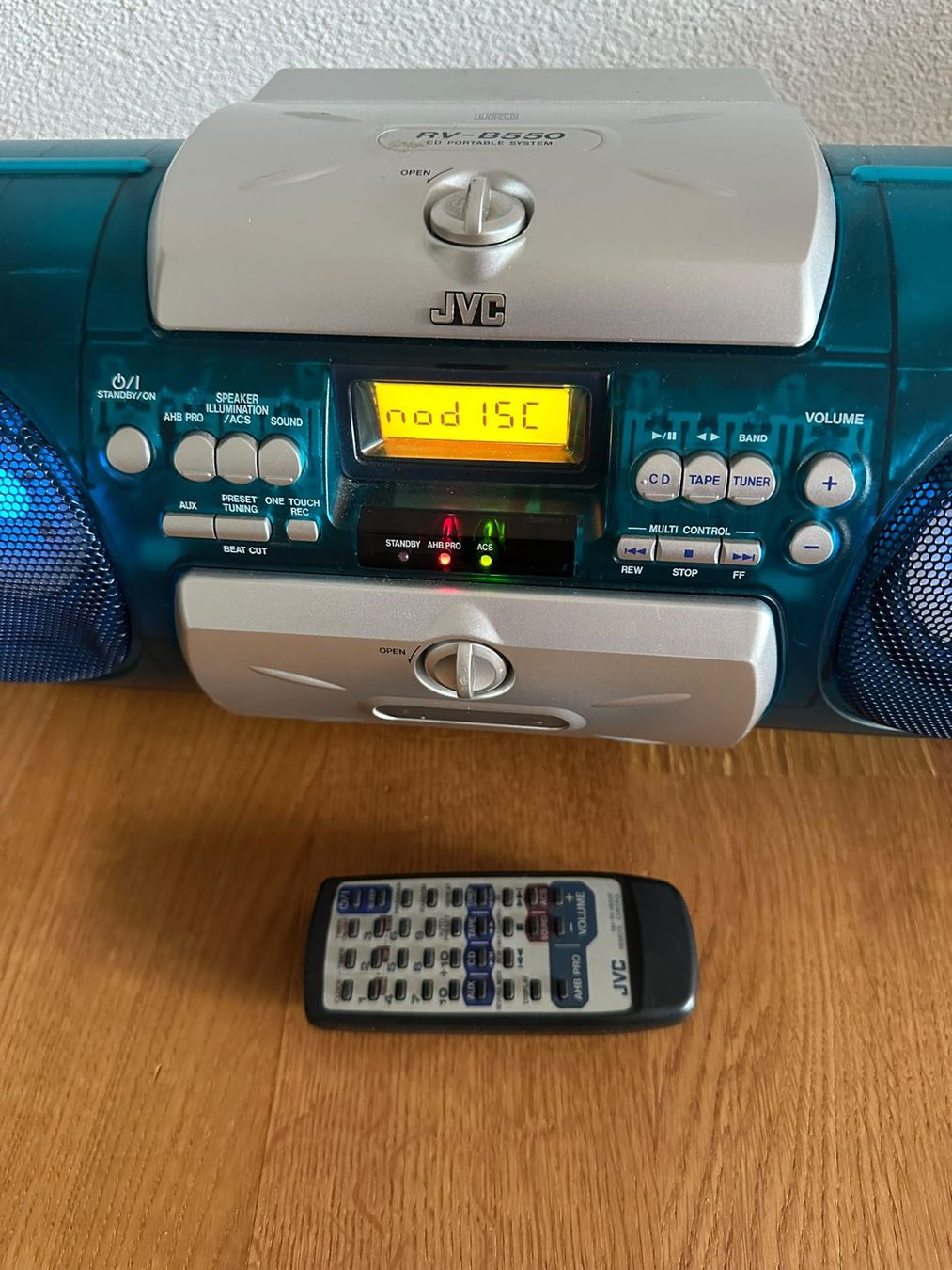 JVC Lettore multimediale portatile: JVC Boomblaster – Usato da Burgdorf venduto da Apfel62 2