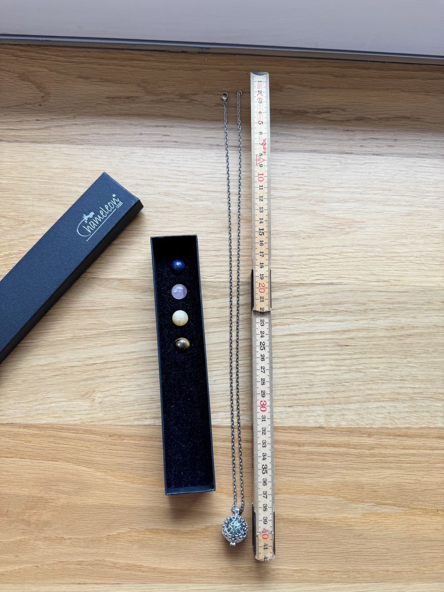 Catenine: Kette mit Anhänger und Steinen neu – Nuovo e nell'imballaggio originale da Birrwil venduto da Annaluna 2