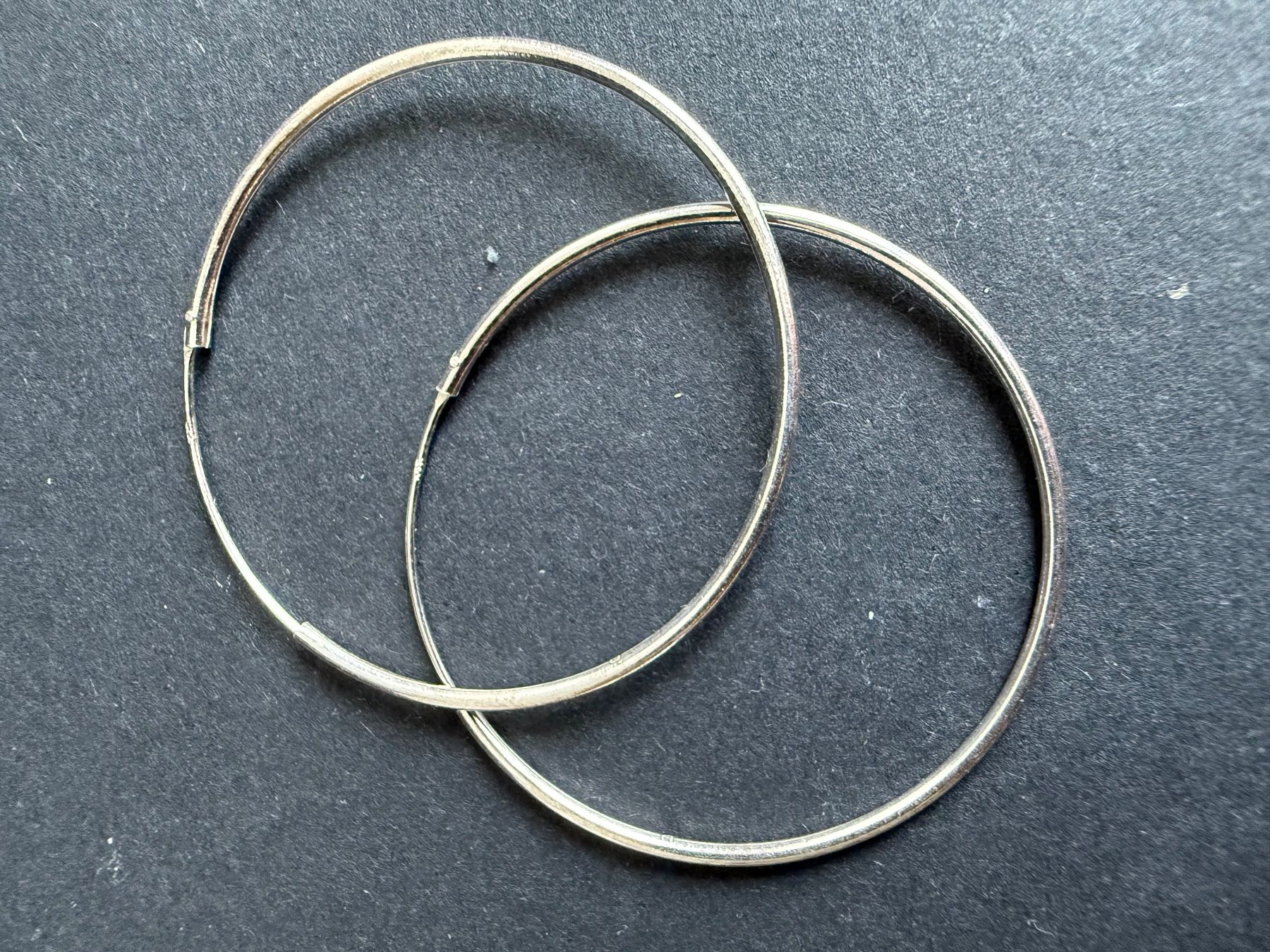Boucles d'oreille: Silber Creolen 925 – D'occasion à Spiegel b. Bern par Rogger72 2