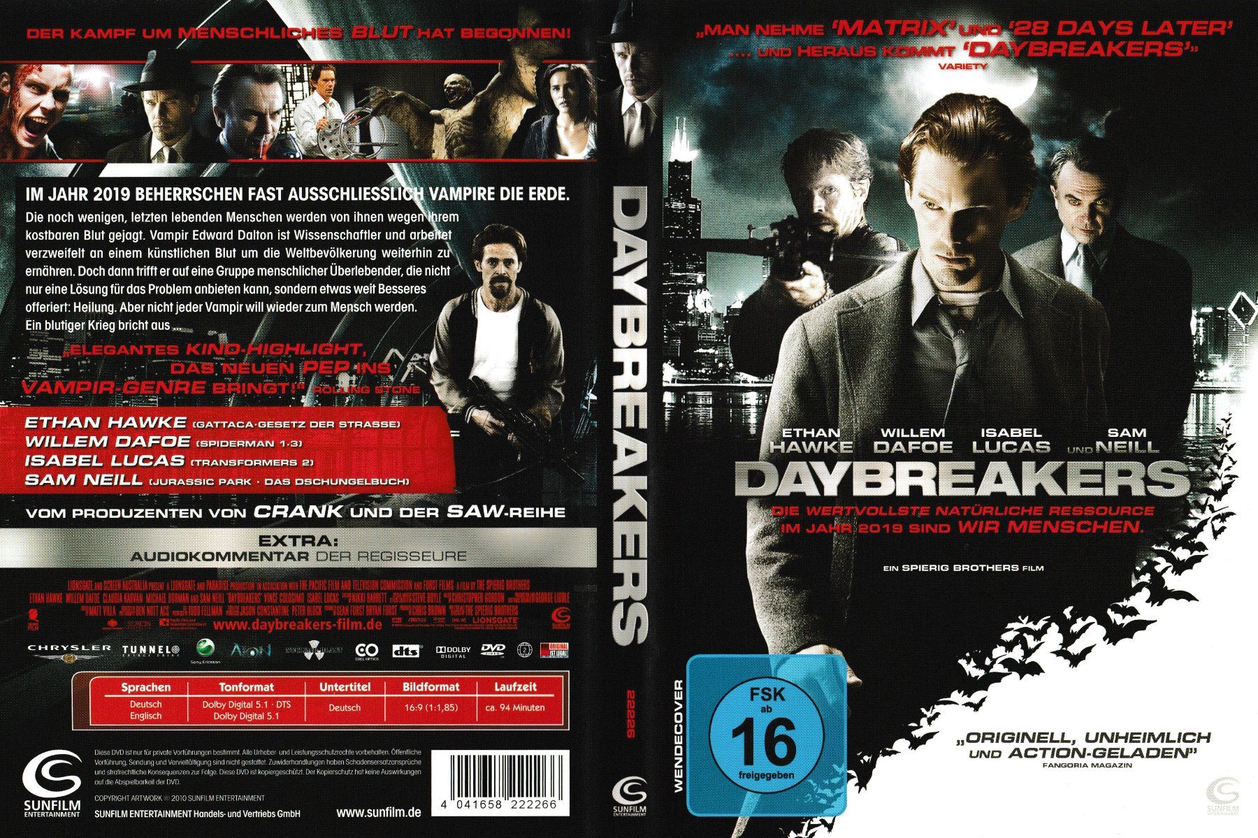 Alle DVDs: DVD - Daybreakers – Gebraucht aus Langnau am Albis von MediaRescuerKeLoX