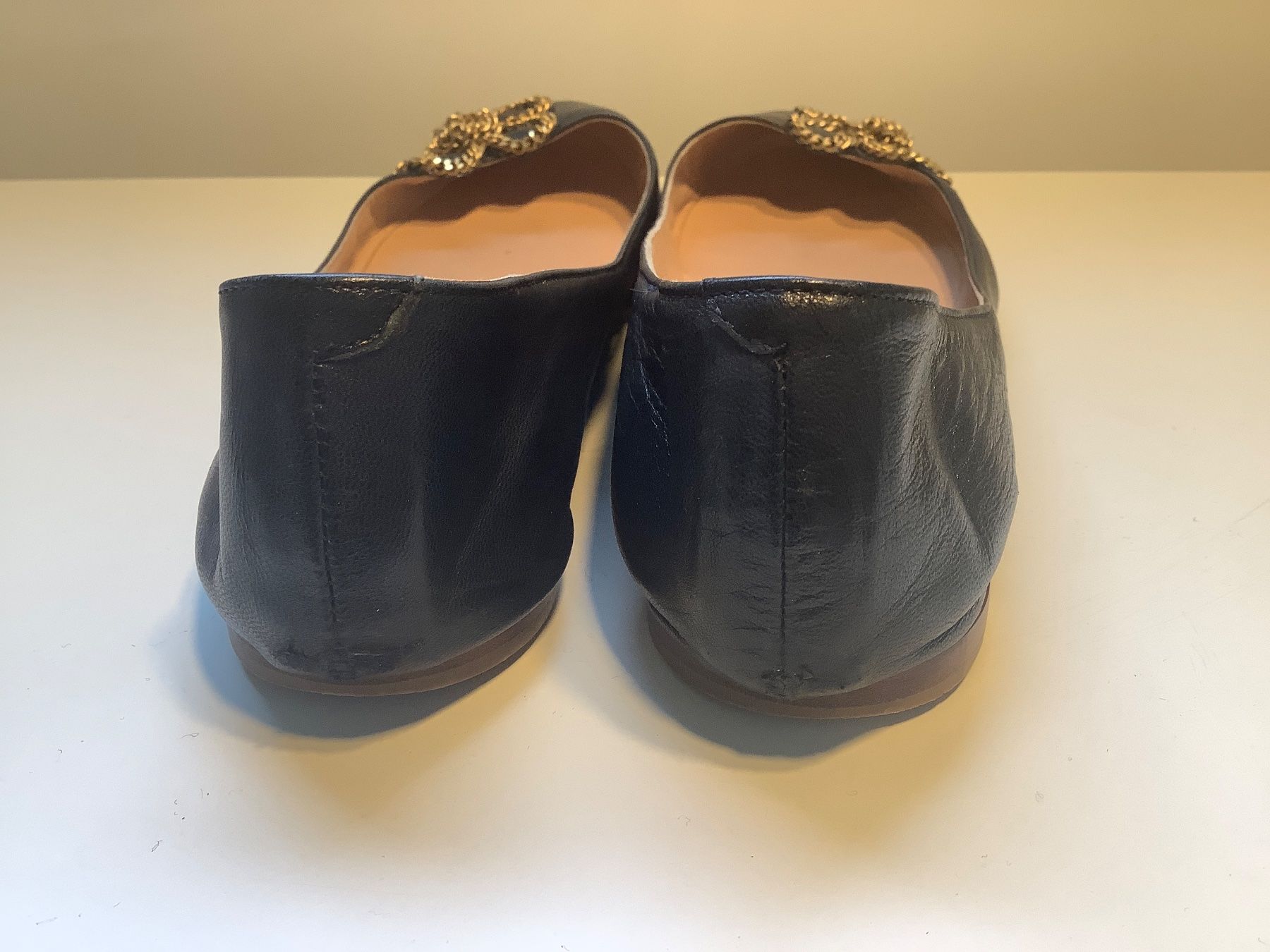Chloé Scarpe da donna: Chloe Ballerinas, dunkelblau, Grösse 38.5 – Usato da Basel venduto da S024 3