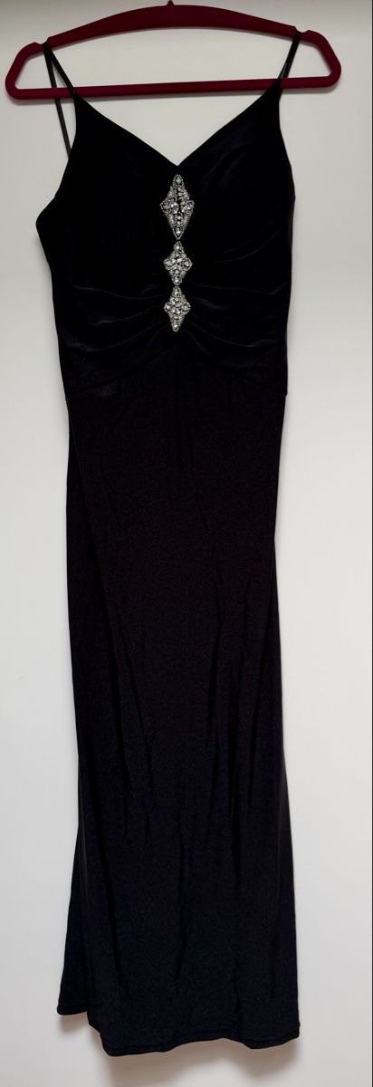 Vestiti: Elegantes, schwarzes modissa Abendkleid mit Strass – Nuovo (secondo la descrizione) da Wettswil venduto da Elsol
